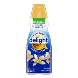 2 Botes Crema Delight 946ml Cu French Vainilla Zero Azucar                                                                                            