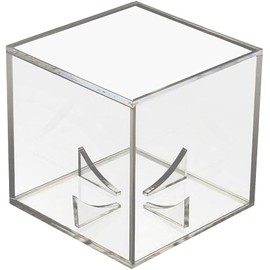 Baseball Ball Case Sign Commemorative Home Run Ball Collection Acrylic Display Case Protection Exhibit Dustproof (Transparent Base)