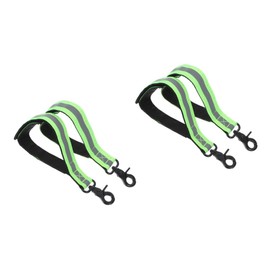 ULTECHNOVO 4pcs Firefighter Glove Straps Hook Keychain for Secure Storage Essential Firefighting Supplies for Professionals