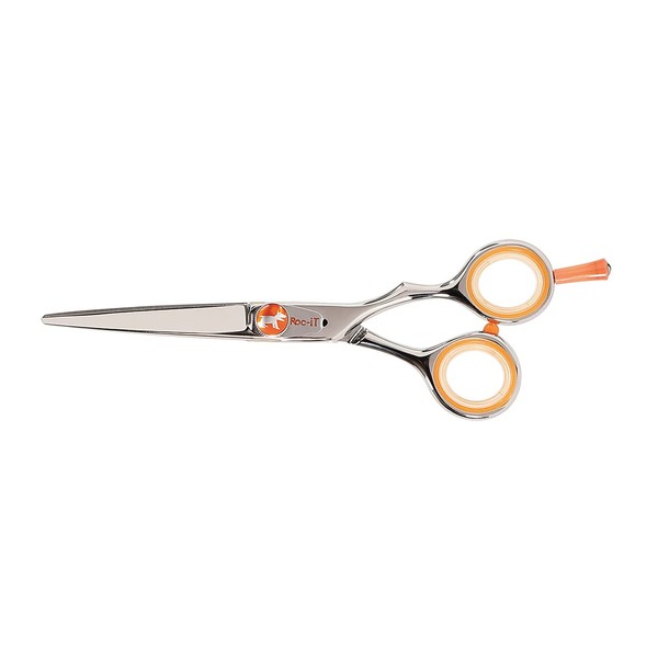 Cricket Centrix Roc-It Dog R 575 5.75” Professional Stylist Barber Hair Cutting Shear Precision Cast Convex Blade Scissor, Offset Grip