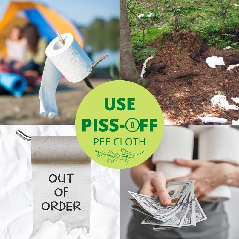 CIRCE CARE Pee Cloth:Silver Infused Pee rag for Women who