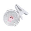 Baby Stroller Fan Clip USB Cartoon 3 Speeds Portable Fashionable