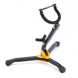 Alnicov Tenor/Tenor Sax Tripod Stand Collapsible Triangle Rest Stand - Yellow