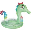 Miller's Emporium PoolCandy Inflatable Glitter Seahorse Pool Tube Float 42