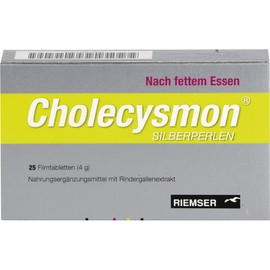 CHOLECYSMON Silberperlen 25 St