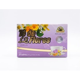 Centro Botánico Nolisan Flores Infusión Herbolaria Tradicional Caja Sobres Contenido Neto 50g