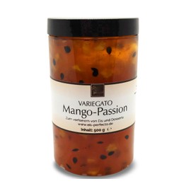 Mango-Passion Variegato for marbling homemade delicious ice cream │ Mega flavour │ Also super delicious in desserts and cakes etc. │ Content 500 g