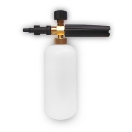 Snow Foam Lance Pressure Washer Foam Gun for Bosch/Aquatak/Black Ryobi/Decker/Neo/Norse Foam Maker Jet Foamer Soap Dispenser Nozzle Adjustable 1L Bottle