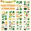 Leesgel Temporary Tattoos for Kids St Patricks Day Decorations, 100