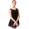 tanzmuster ® Girls' EVA Ballet Skirt Chiffon Slip On Ballet,