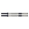 Cross Selectip Gel Rollerball Pen Refill, Medium Point, Black, 2-Pack