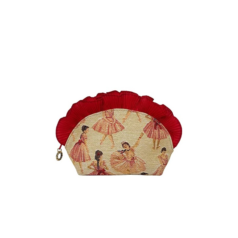 Gobelin Frill Pouch, Made in Japan ~ Ballerina ~, ballerina