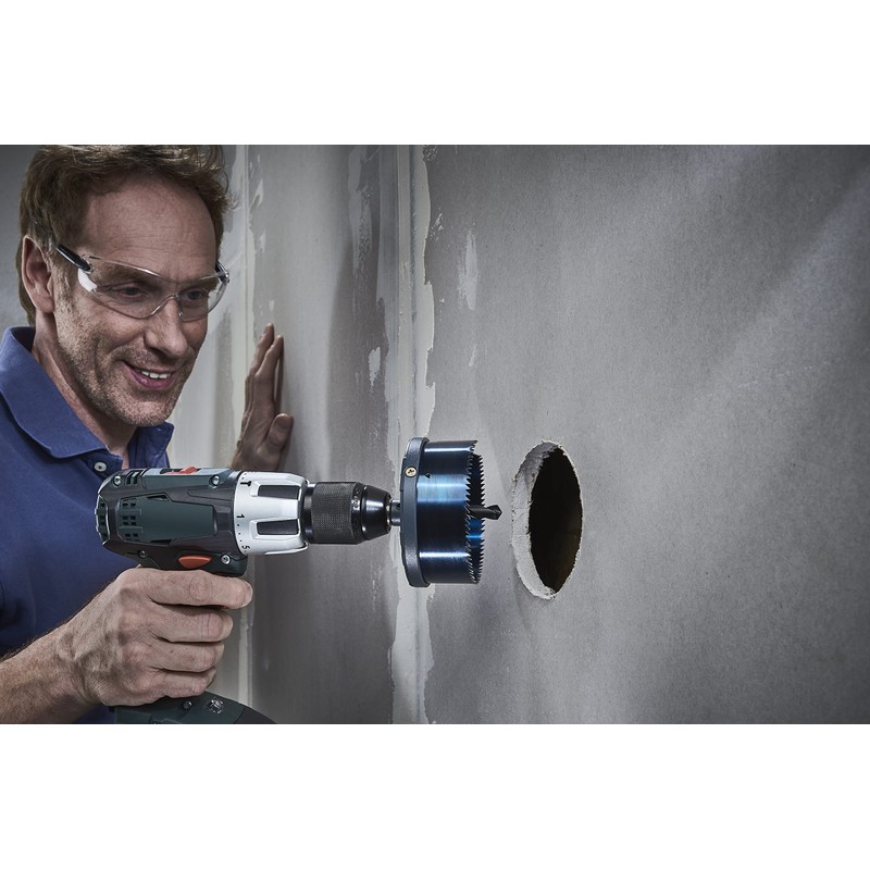 Wolfcraft 2162000 Standard 5 Blade Hole Saw Cut Depth of