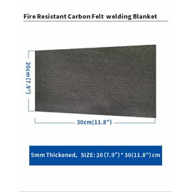 Fireproof Welding Blanket and Welding Bracket,HVAC Welding Tool Kits, Welding Bracket Which Can be One-Person Operation and Carbon Felt Welding Blanket which can withstand temperatures up to 1800°F
