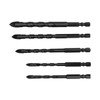 5Pcs Drill Bit Cross Spear Head Hex Shank Drilling Tool