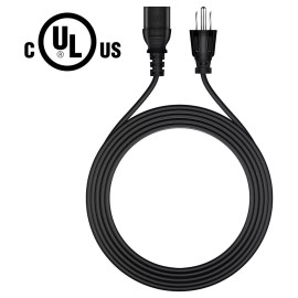 Unbranded UL 6ft AC Power Cord Cable For Mitsubishi HC1600 XL25U XD206U XD460U Projector