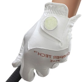 Copper Tech Adv Women's Golf Gloves - Joint Support for Golfers with Copper Compression - 100% AAA Synthetic Leather - Built for Comfort & Joint-Friendly - Golf Gloves Women Both Handed Golfers