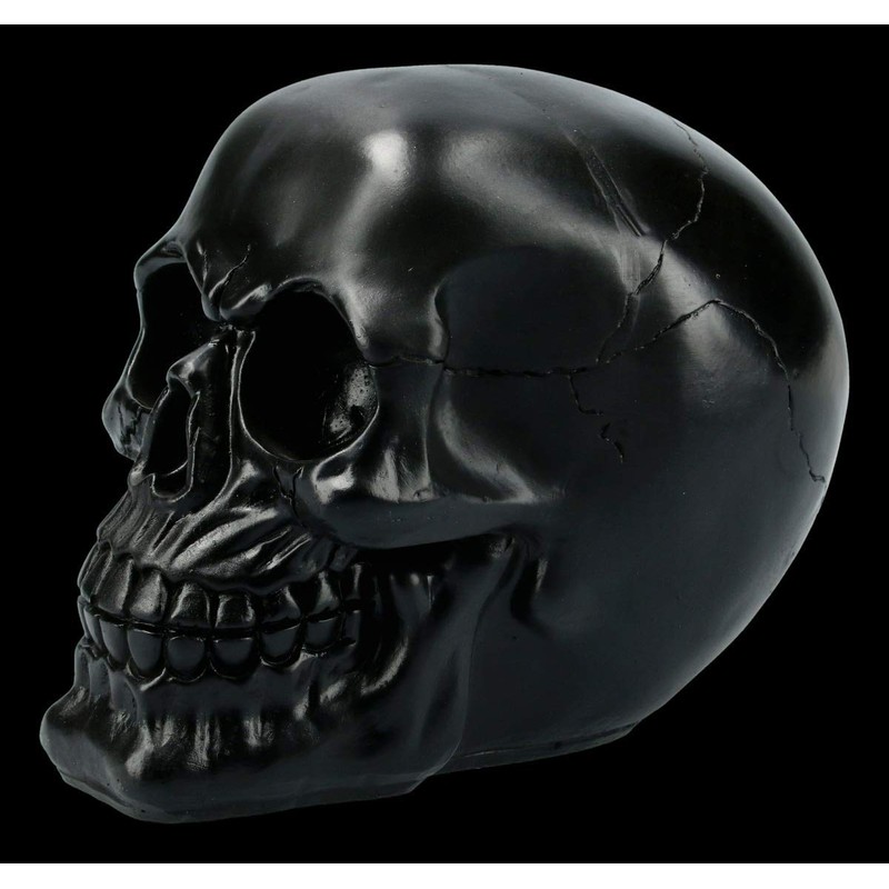 Figuren Shop GmbH Gothic Skull - Matt Black | Fantasy