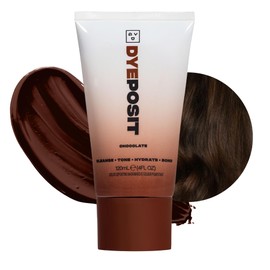 Good Dye Young Color Depositing Mask, DYEposit Color Depositing Conditioner, Toning Treatment, Tone & Enhance Color-Treated Hair - Semi Permanent Hair Dye, Vegan and Cruelty-Free (Chocolate) 4 fl oz