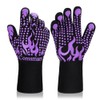 Comsmart BBQ Gloves, 1472 Degree F Heat Resistant Grilling Gloves