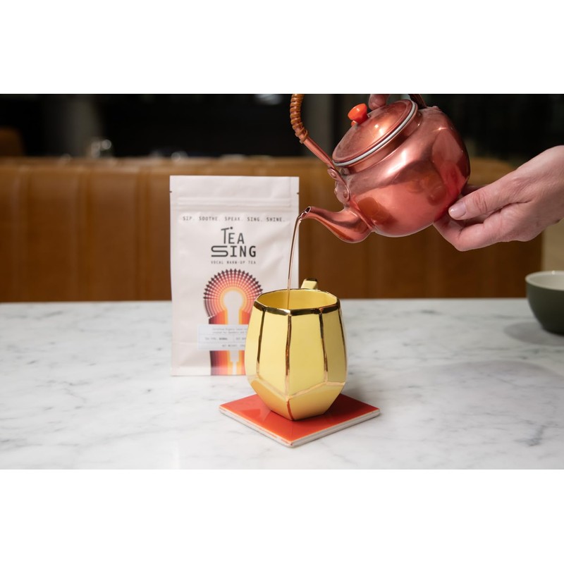 Tea-Sing Vocal Warm-Up Tea - Herbal Loose-Leaf Tea Blend for