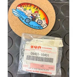 SUZUKI FUEL HOSE AIR CLEANER EVAP SYSTEM CLAMP 09401-10401 OEM GENUINE 1969-23