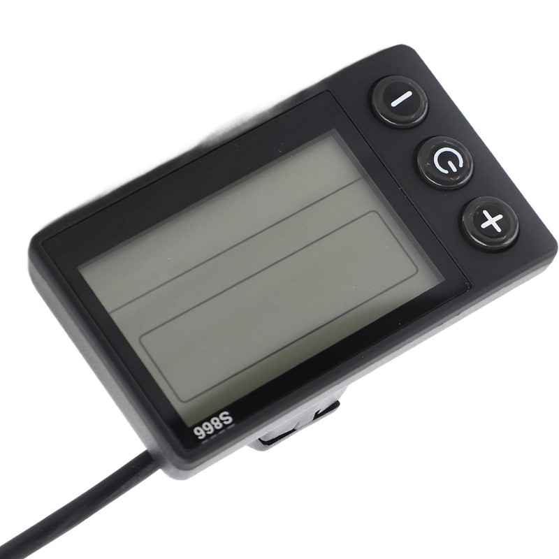 S866 Electric Bicycle LCD Display, Backlight Large Screen, Easy Installation
