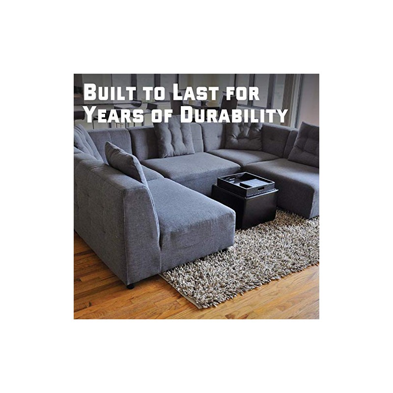 Pro Heavy Duty Couch Connectors for Sliding Sofas (4 Pack)