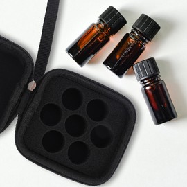 1pc Útil Aceite Esencial Estuche de Transporte 5ML Aceite Esencial Botella Organizador Accesorios de Maquillaje