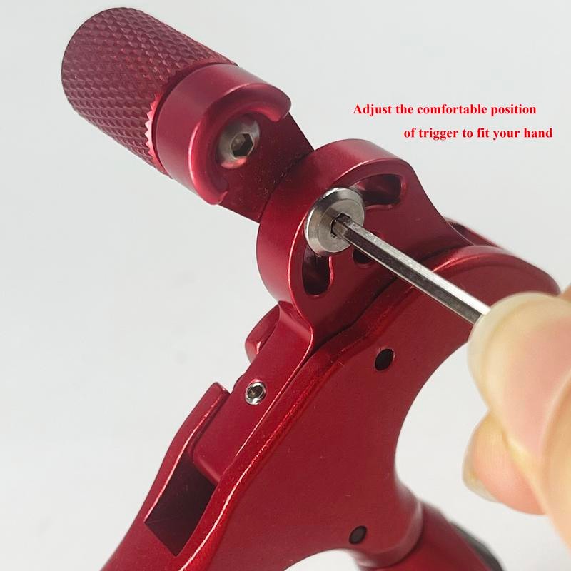 NoxDyn 4-finger Thumb Release 360° Rotatable Bow Release for Compound