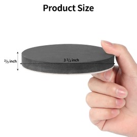 Yelanon Felt Furniture Sliders, 20pcs-3 1/2” Furniture Sliders for Carpet, Furniture Pads Hardwoods Floors, Heavy Furniture Movers Sliders, Reusable Moving Pads, Floor Protectors for Carpet