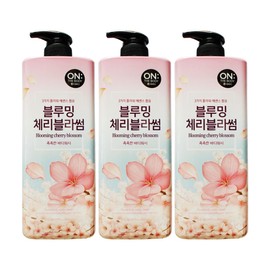 LG 엘지 온더바디 바디워시 블루밍 체리블라썸 900g 3개 LG On The Body Body Wash Blooming Cherryblossom 900g 3pcs