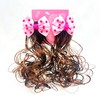 2 PCS Hair Extension for Girls Kids Ponytail Extension with