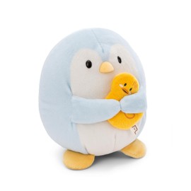 NICI MYMOCHI Penguin Cuddly Toy Waddle 27 cm with Duck, Fluffy Stuffed Toy for Cuddling, Playing and Loving, Lovingly Designed - 61409