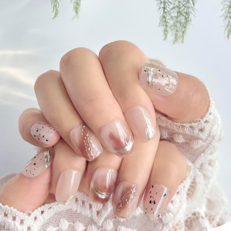 Nail Tips, Press on Nail, Set of 10, Handmade Nail