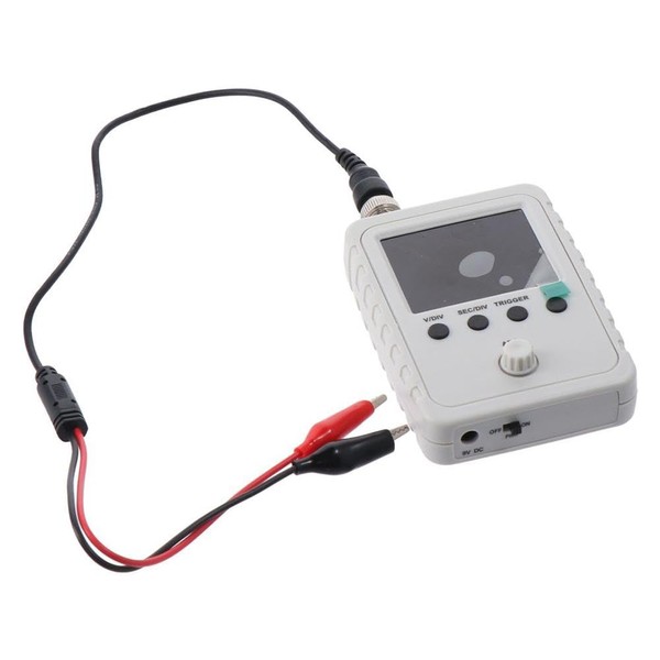 HOBBYIN DSO Shell Oscilloscope Full Assembled with BNC-Clip Cable Probe,