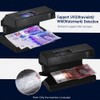 Portable Desk Fake Banknote Detector Cash Banknote Tester Machine Holder