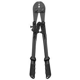 TooTaci Up to 3.2mm Wire Crimping Tool, Wire Rope Swaging Tool for Crimping Loop Sleeve, Wire Rope Cable Swager Crimper for Aluminum Oval Sleeves/Double Sleeves from 1.5mm to 3.2mm