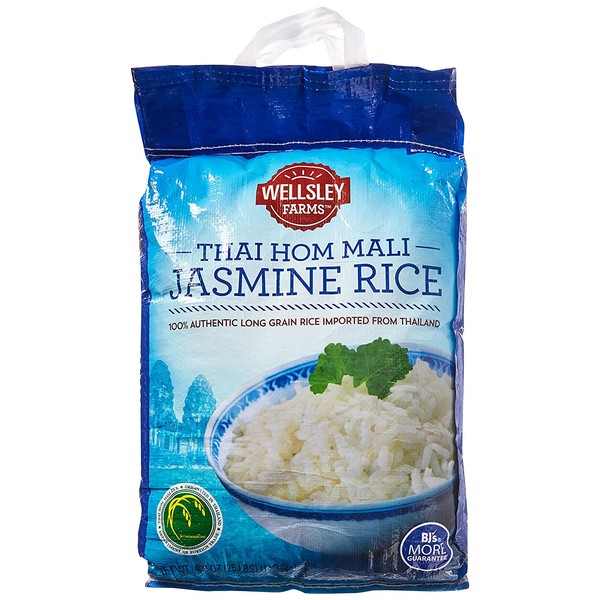 Wellsley Farms Thai Hom Mali Jasmine Rice, 25 lb.