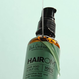 Black Chicken Remedies HairOM Hair & Scalp Oil, 50ml
