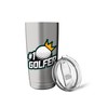Number One Golfer Golf Club Golfing Golfers Stainless Steel Insulated