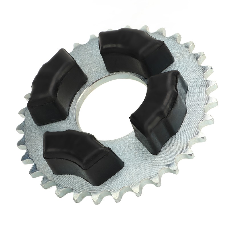 420 32T 50mm Rear Sprocket with Cushion Rubber Wheel Sprocket
