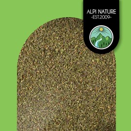 Dried organic thyme (250g, 8.8oz), rubbed organic thyme from controlled organic cultivation, 100% pure and natural for the preparation of spice mixtures and thyme tea
