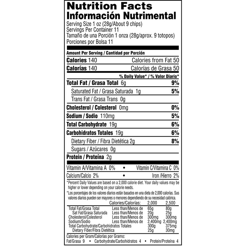 Santitas Tortilla Chips, Yellow Corn, 11 Ounce (Pack of 10)