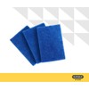 Superio Heavy Duty scouring Pads Non-Scratching Scrubber, Non-Scratch Cleaning Scrub