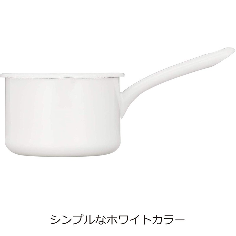 Nichinichi Tools YN-M12 Noda Horo One-Handed Pot Milk Pan for