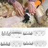 Sheep Shearing Blade, High-Strength Stainless Steel Shearing Blade with Swivel