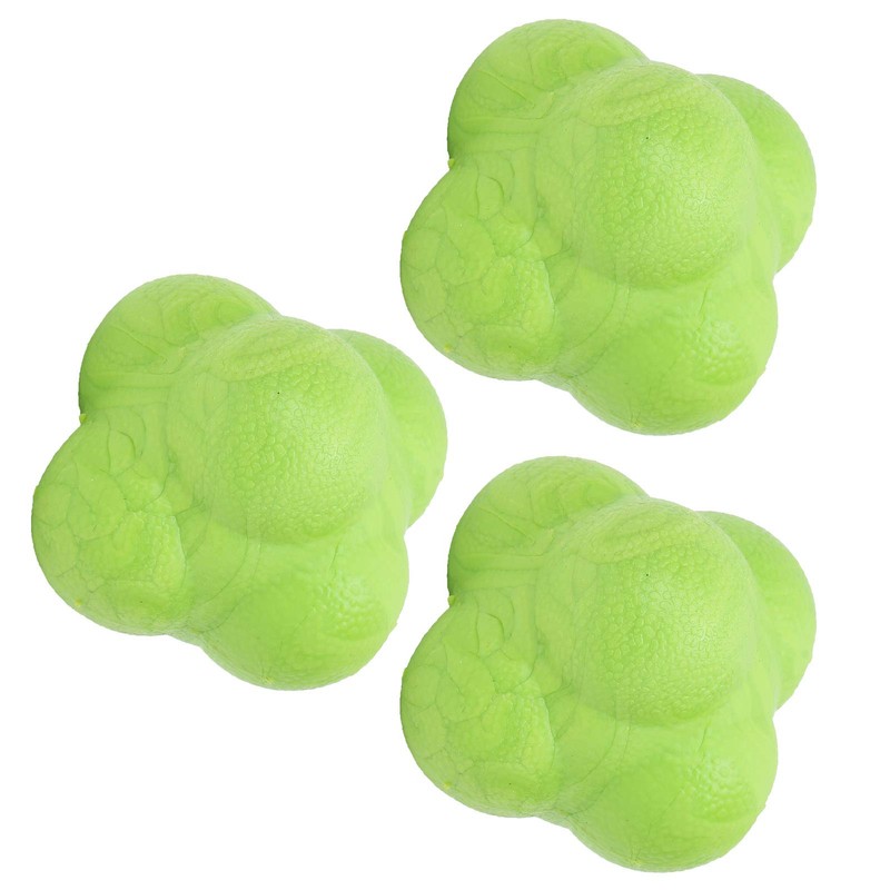 Vbestlife 3 Piezas Bola de Reacción Hexagonal TPR Coordinación Ejercicio