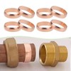 SING F LTD 20pcs 22mm Copper Compression Olives Compression Sleeves