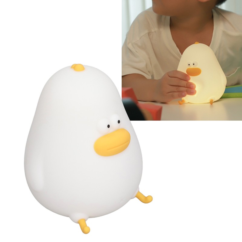 LED Night Light Interesting Chicken Pat Light USB Charging Baby
